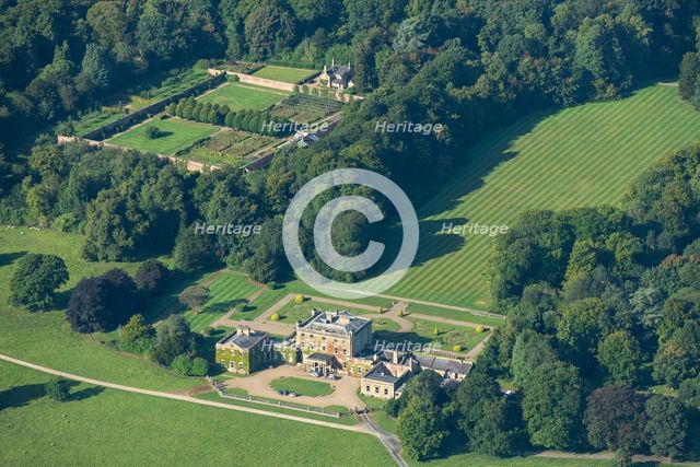Dalton Hall country house and walled kitchen garden, East Riding of Yorkshire, 2024. Creator: Robyn Andrews.