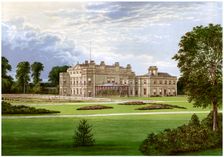 Dalton Hall, near Beverley, Yorkshire, home of Lord Hotham, c1880