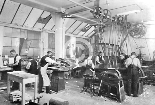 'Dalziel Foundry Limited. - Earl Street Premises. Finishers and Sundry Finishing Plant', 1909. Creator: Unknown.