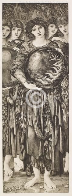 Dalziels' Bible Gallery - The Days of Creation - The Fifth Day, c1860s, (1900). Creator: Unknown.