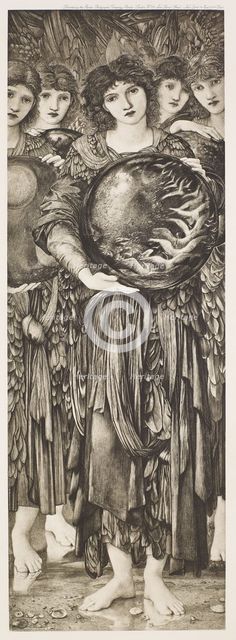 Dalziels' Bible Gallery - The Days of Creation - The Fifth Day, c1860s, (1900). Creator: Unknown.