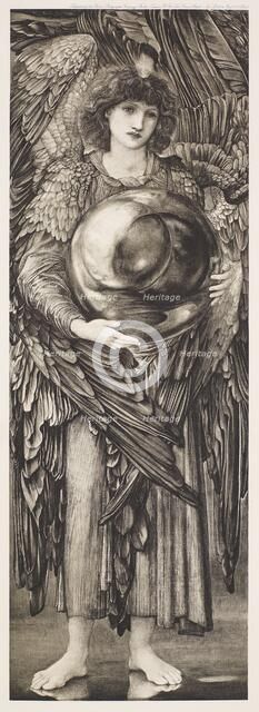 Dalziels' Bible Gallery - The Days of Creation - The First Day, c1860s, (1900). Creator: Unknown.