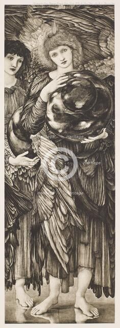 Dalziels' Bible Gallery - The Days of Creation - The Second Day, c1860s, (1900). Creator: Unknown.