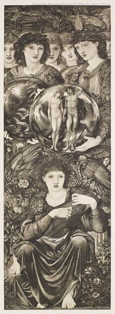 Dalziels Bible Gallery - The Days of Creation - The Sixth Day, c1860s, (1900). Creator: Unknown