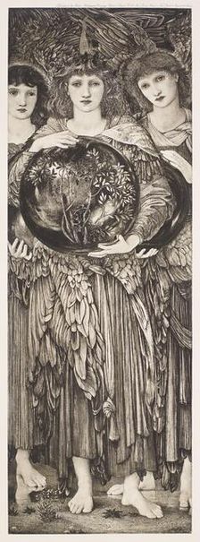 Dalziels Bible Gallery - The Days of Creation - The Third Day, c1860s, (1900). Creator: Unknown