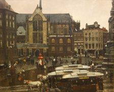 Dam Square, 1898. Creator: Breitner, George Hendrik (1857-1923)