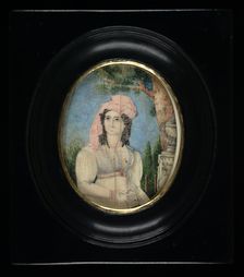 Dama desconocida con turbante rosa (Lady with Pink Turban), 1826. Creator: Francisco Estanislao Goyena y O'Daly