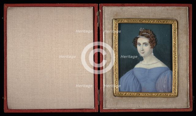 Dama rubia de la familia Canals, ca. 1835-1840. Creator: Unknown.