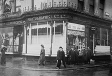 Damage done by London Suffragettes, March 1912, between c1910 and c1915. Creator: Bain News Service