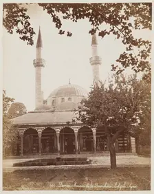 Damas Mosquee De La Dervicherie Cekyeh, Syrie # 404, Printed c.1870. Creator: Felix Bonfils