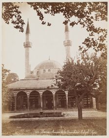 Damas Mosquee De La Dervicherie Cekyeh, Syrie # 404, Printed c.1870. Creator: Felix Bonfils