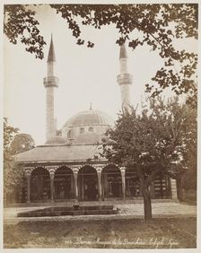 Damas Mosquee De La Dervicherie Cekyeh, Syrie # 404, Printed c.1870. Creator: Felix Bonfils