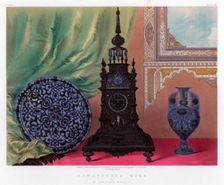 Damascened Work 19th century.Artist: John Burley Waring