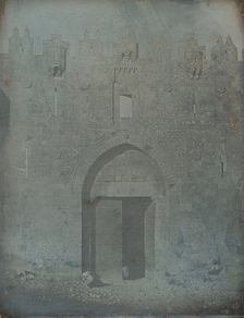Damascus Gate, Jerusalem, 1842-44. Creator: Joseph Philibert Girault De Prangey