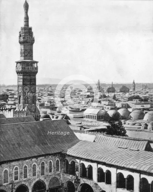 Damascus, Syria, late 19th century. Artist: John L Stoddard