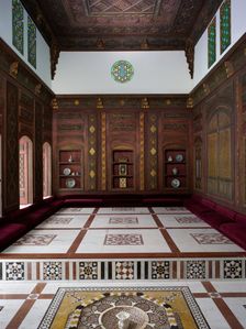 Damascus Room, Syria, dated A.H. 1119/A.D. 1707. Creator: Unknown