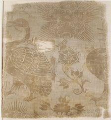 Damask, Italian, 14th century. Creator: Unknown