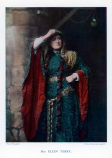 Dame Ellen Terry, English stage actress, 1901.Artist: Window & Grove