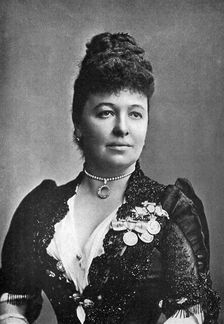 Dame Emma Albani (1852-1930), Canadian opera singer, c1890