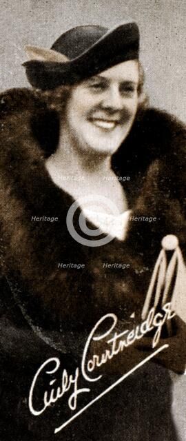 Dame Esmerelda Cicely Courtneidge DBE (1893-1980), English actress and comedienne, 1935. Artist: Unknown