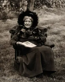 Dame Geneviève Ward. Creator: Unknown