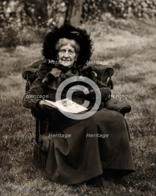 Dame Geneviève Ward. Creator: Unknown.
