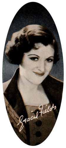 Dame Gracie Fields, DBE (1898-1979), English actress, singer and comedienne, 1935
