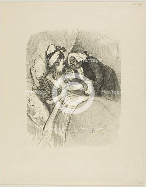 Dame Jacinthe, 153. Creator: Theophile Alexandre Steinlen.