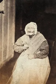 Dame Jeffrey at 101 years old, c19th century. Creator: Unknown