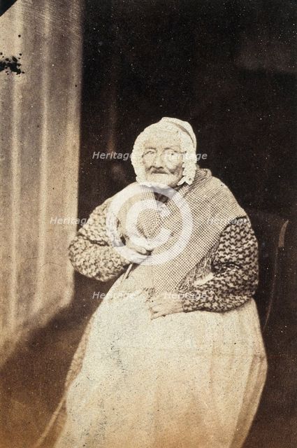 Dame Jeffrey at 101 years old, c19th century. Creator: Unknown.