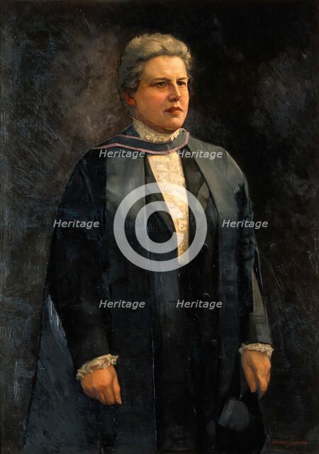 Dame Louisa Brandreth Aldrich-Blake, surgeon, c1910s. Creator: Harry Herman Salomon.