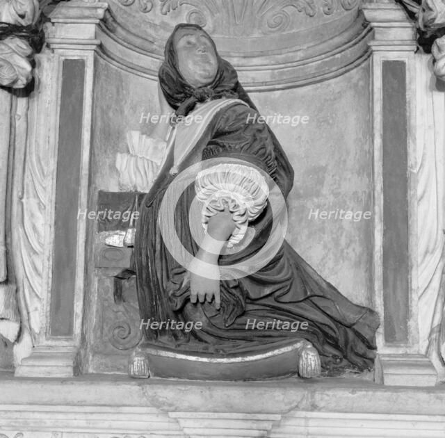 Dame Mary Baynton Monument in St Mark's Church, Bristol, 1945. Artist: Eric de Maré