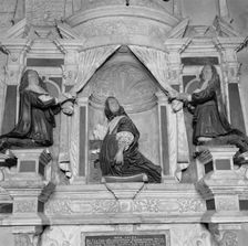 Dame Mary Baynton monument, St Mark's Church, College Green, Bristol, 1945. Artist: Eric de Maré