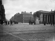 Dame Street scene, Dublin, Ireland c1895. Creator: Unknown