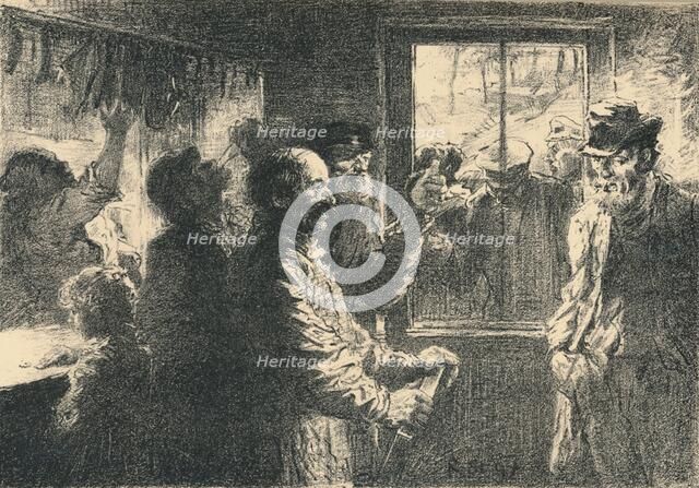 Dammerung, c1887-1898, (1898). Artist: Robert Hermann Sterl