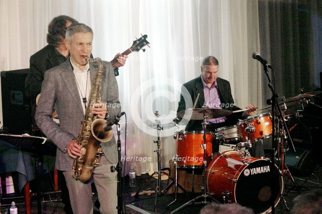Dan Brubeck Dave O'Higgins, Brubecks Play Brubeck, Watermill Jazz Club, Dorking, Surrey, 2020. Creator: Brian O'Connor.