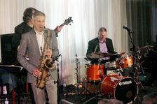 Dan Brubeck Dave O'Higgins, Brubecks Play Brubeck, Watermill Jazz Club, Dorking, Surrey, 2020. Creator: Brian O'Connor