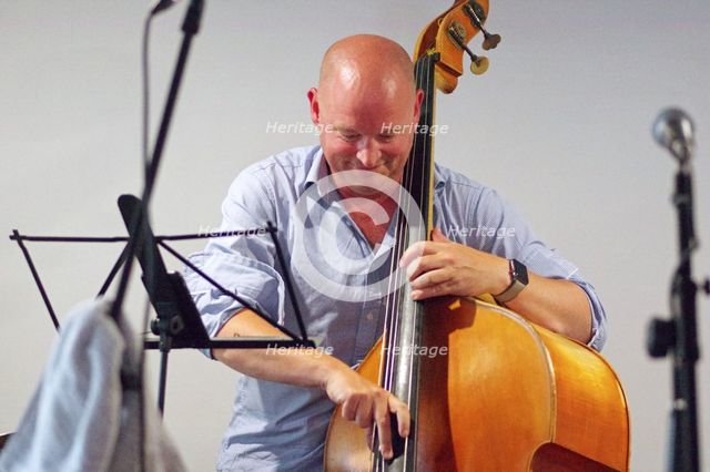 Dan Sheppard, Splash Point Jazz Club, Eastbourne, East Sussex, 24 July 2019. Creator: Brian O'Connor.