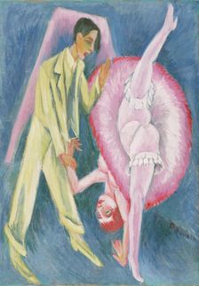 Dance Couple, 1914. Creator: Kirchner, Ernst Ludwig (1880-1938)
