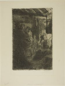 Dance at Gopsmor, 1906. Creator: Anders Leonard Zorn