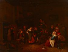 Dance at the Inn, c1700. Creator: Unknown