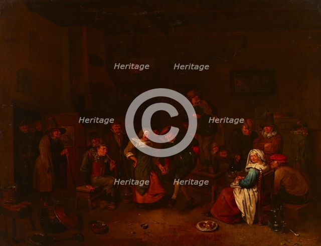 Dance at the Inn, c1700. Creator: Unknown.