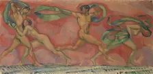 Dance frieze, 1912. Creator: Hofmann, Ludwig, von (1861-1945)