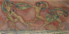 Dance frieze, 1912. Creator: Hofmann, Ludwig, von (1861-1945)