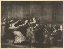 Dance in a Madhouse, 1917. Creator: George Wesley Bellows