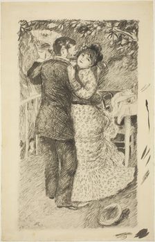 Dance in the Country, 1883. Creator: Pierre-Auguste Renoir