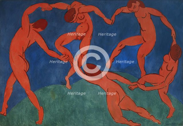 Dance II, 1910. Creator: Henri Matisse.