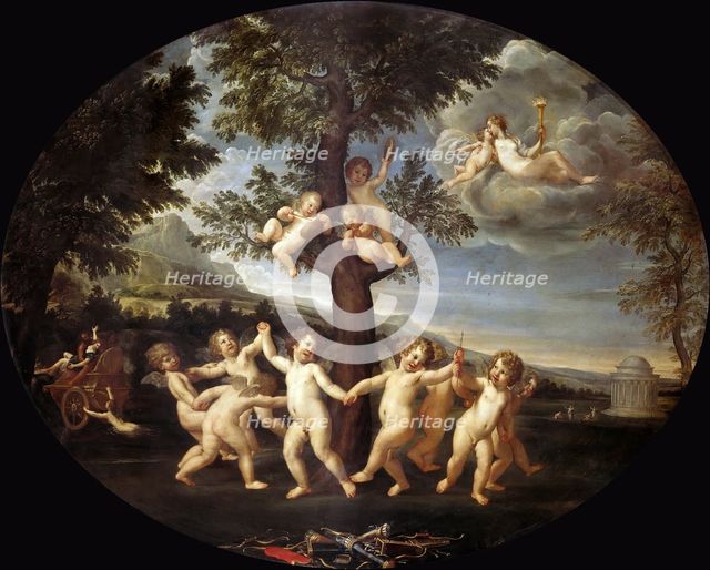 Dance of Cupids (Danza degli Amorini), c1622.