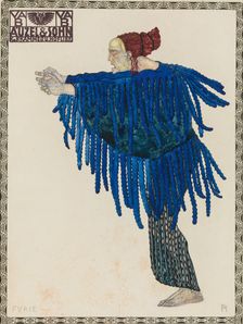 Dance of a Fury. Costume design for the opera Orfeo ed Euridice by Ch. Gluck. Creator: Rothaug, Alexander (1870-1946)