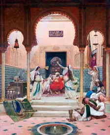 Dance of Almee c1873-1937. Artist: Paul Louis Bouchard